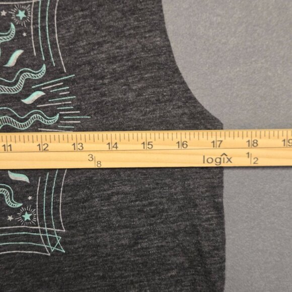 Dave Matthews Band Graphic Sleeveless Top Tank L Bella+Canvas Heather Gray - Picture 7 of 8